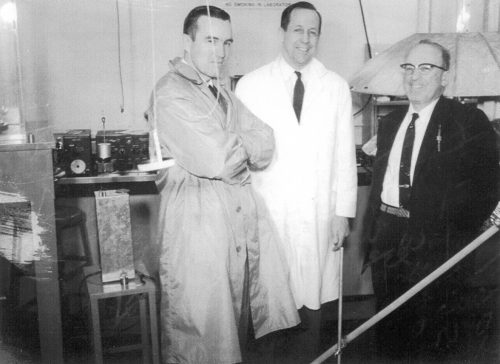 T.T. Brown and associates at Bahnson Lab ca 1957