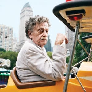 Kurt Vonnegut - who had his own ideas about time travel.