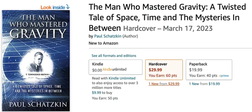 "The Man Who Mastered Gravity" - now available on Amazon.com